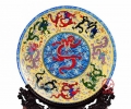 祝寿礼品瓷盘定做加字厂家